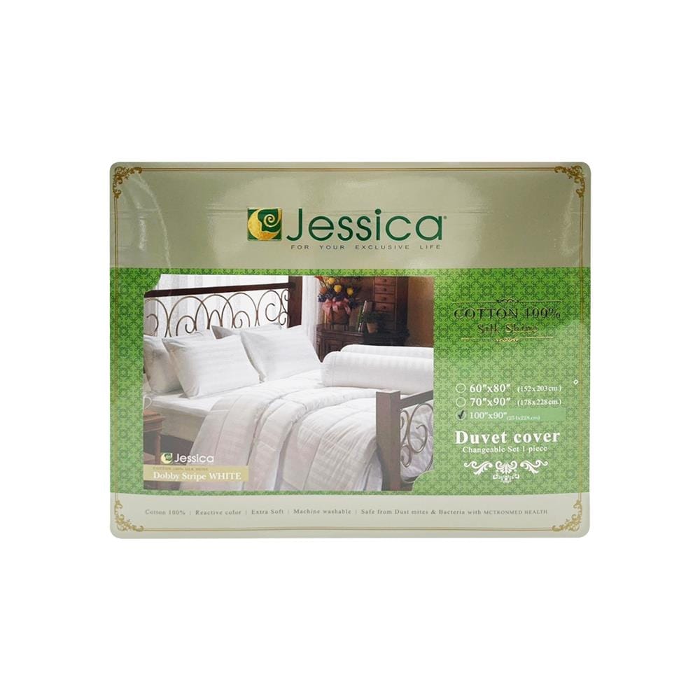 ปลอกผ้านวม JESSICA STRIPE 100X90 นิ้ว 20644-W