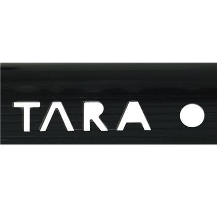 คิ้ว PVC TARA 10 มม. โค้ง สีดำ 2 ม._1