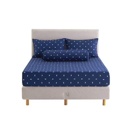 ชุดผ้าปูที่นอน 5 ฟุต 5 ชิ้น DUNLOPILLO LONDON BLUE DL-LB-05_1