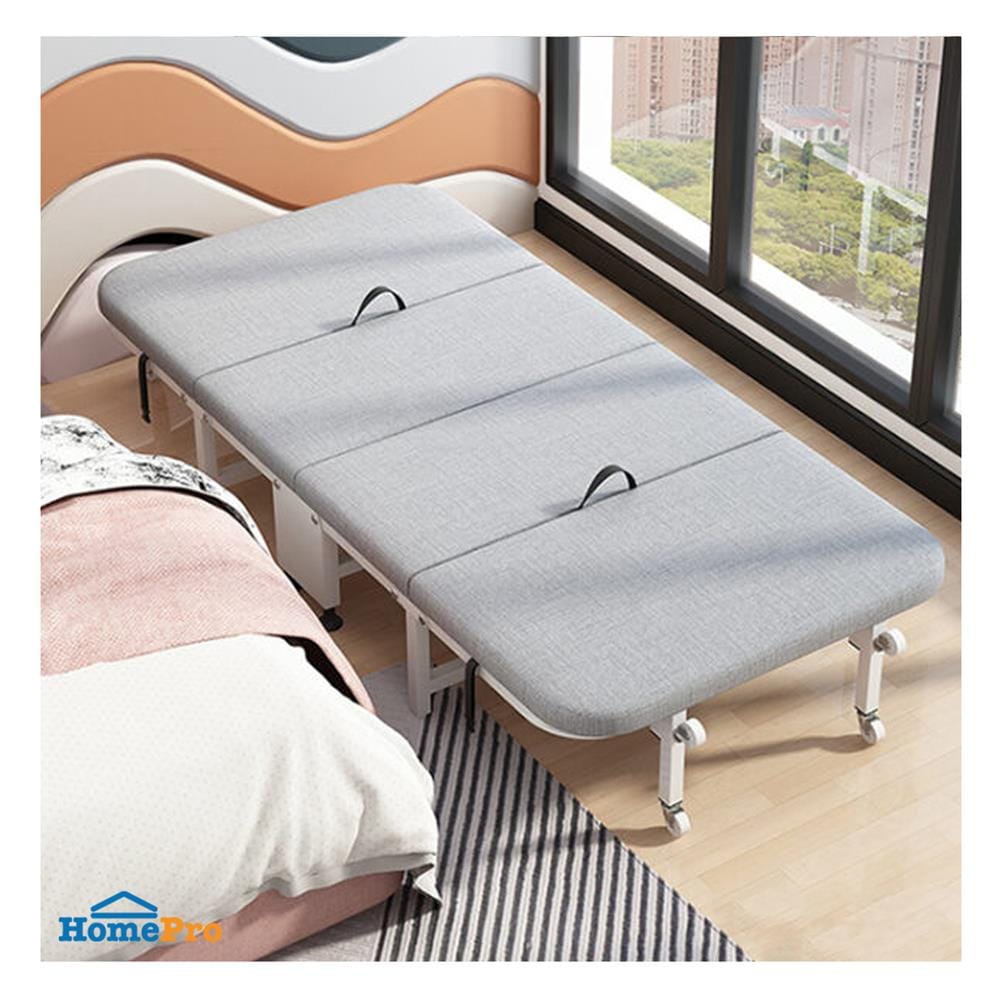 เตียงพับพร้อม TOPPER PROMA-B43 สีเทา_3