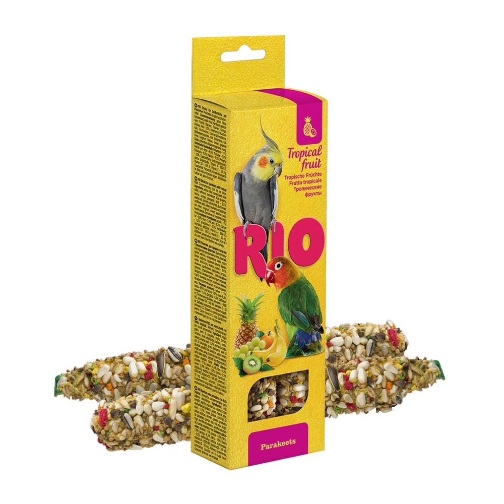 ขนมนกแก้วขนาดเล็ก RIO TROPICAL FRUIT 150 กรัม