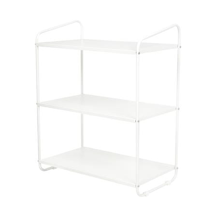 ชั้นวางของ 3 ชั้น STACKO RACK II 74x40.5x90 ซม. สีขาว
