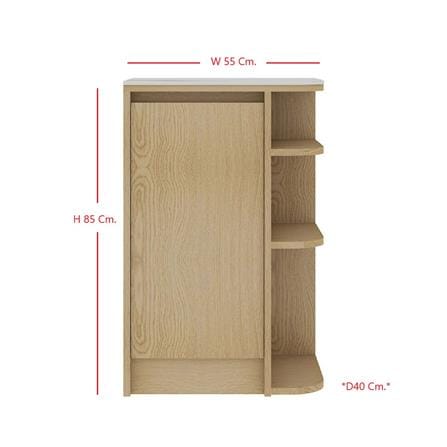 ตู้เตี้ยเข้ามุมขวา SB FURNITURE PURIN 19220506 55 ซม. สีไม้อ่อน_6