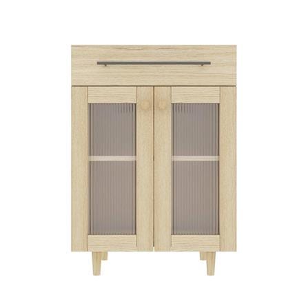 ตู้เตี้ยบานเปิด SB FURNITURE RIKU 19215430 60 ซม. สีแคนยอนโอ๊ค
