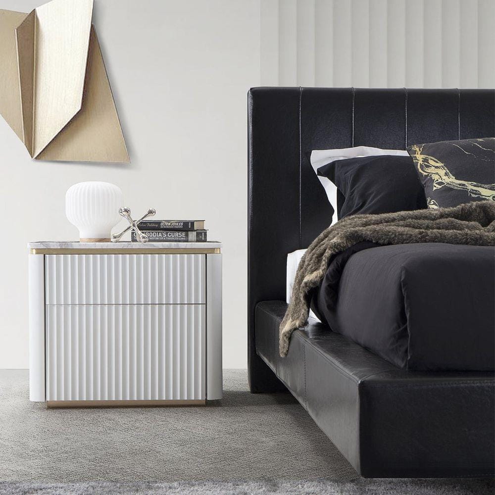 เตียง 6 ฟุต SB FURNITURE LINEA 19212617 สีดำ