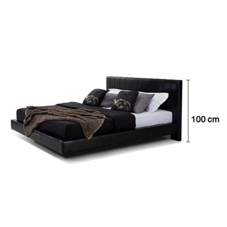 เตียง 6 ฟุต SB FURNITURE LINEA 19212617 สีดำ_9