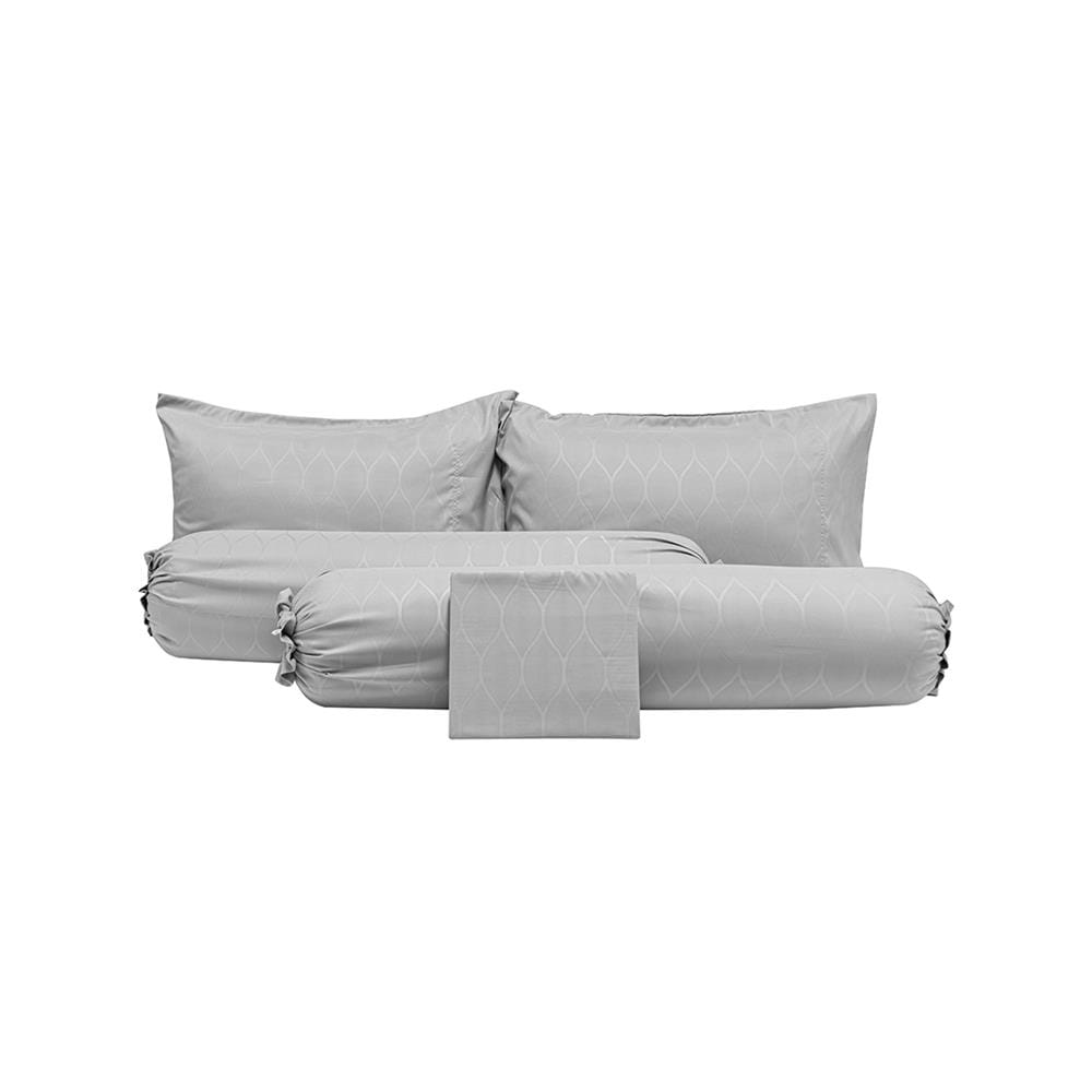 ชุดผ้าปูที่นอน 6 ฟุต 5 ชิ้น PICASSO CLASSIC STYLE COPEN GREY