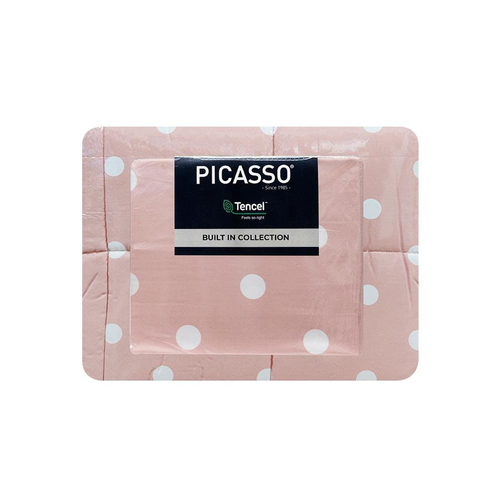 ชุดผ้าปูที่นอน 6 ฟุต 6 ชิ้น PICASSO PB TENCEL สี BOGO