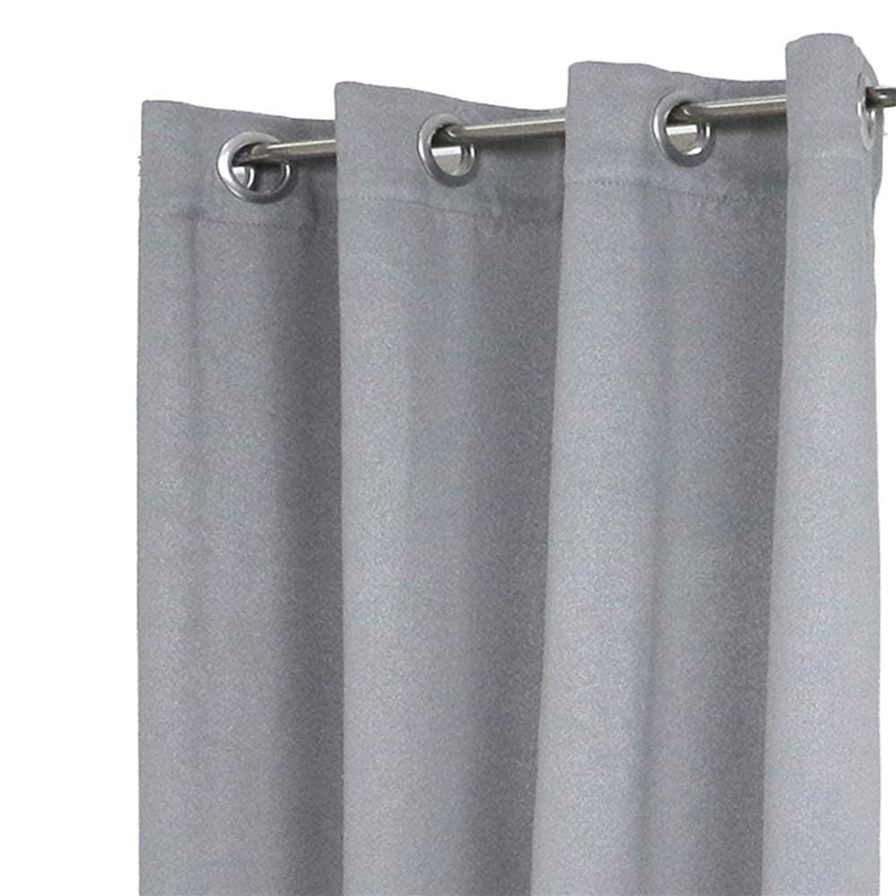 ผ้าม่าน EYELET HOME LIVING STYLE GLAM UV 150X160 ซม. สีเทา