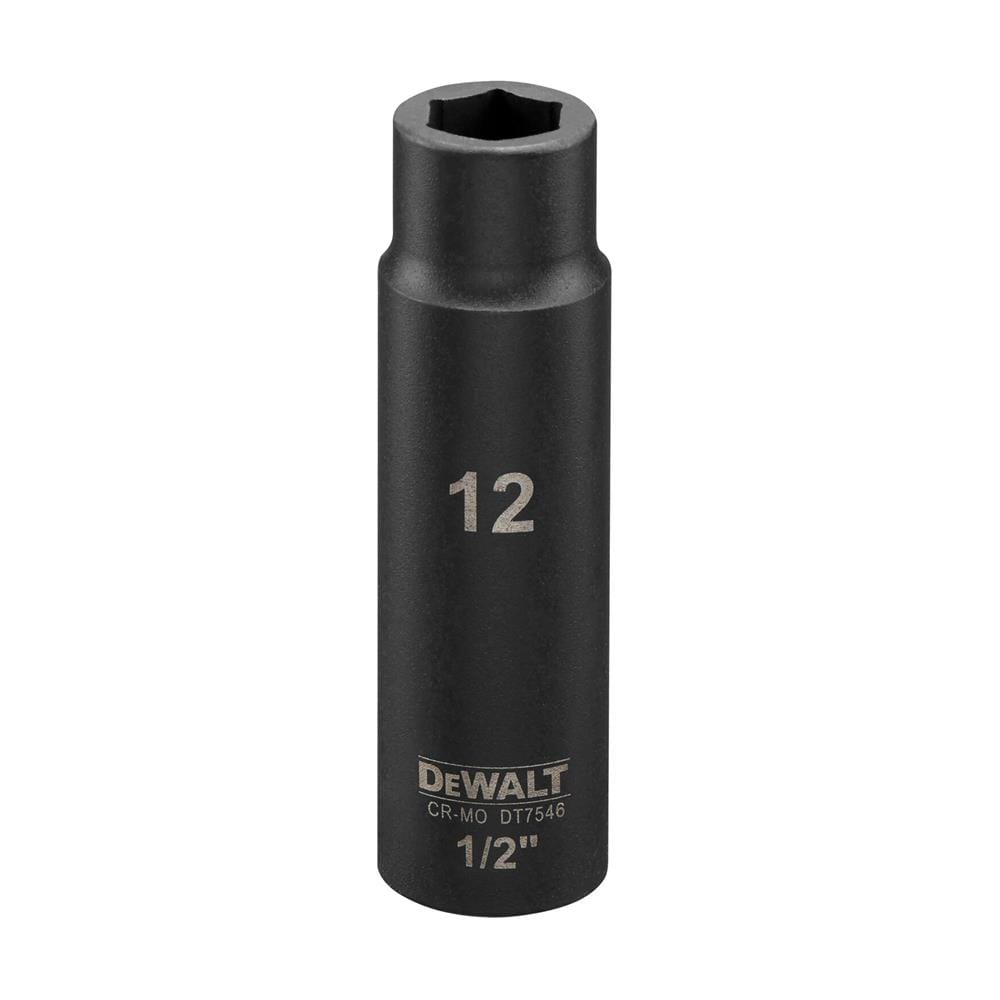 ลูกบ็อกซ์ยาว DEWALT DT7546-QZ 1/2 นิ้ว 12 มม.
