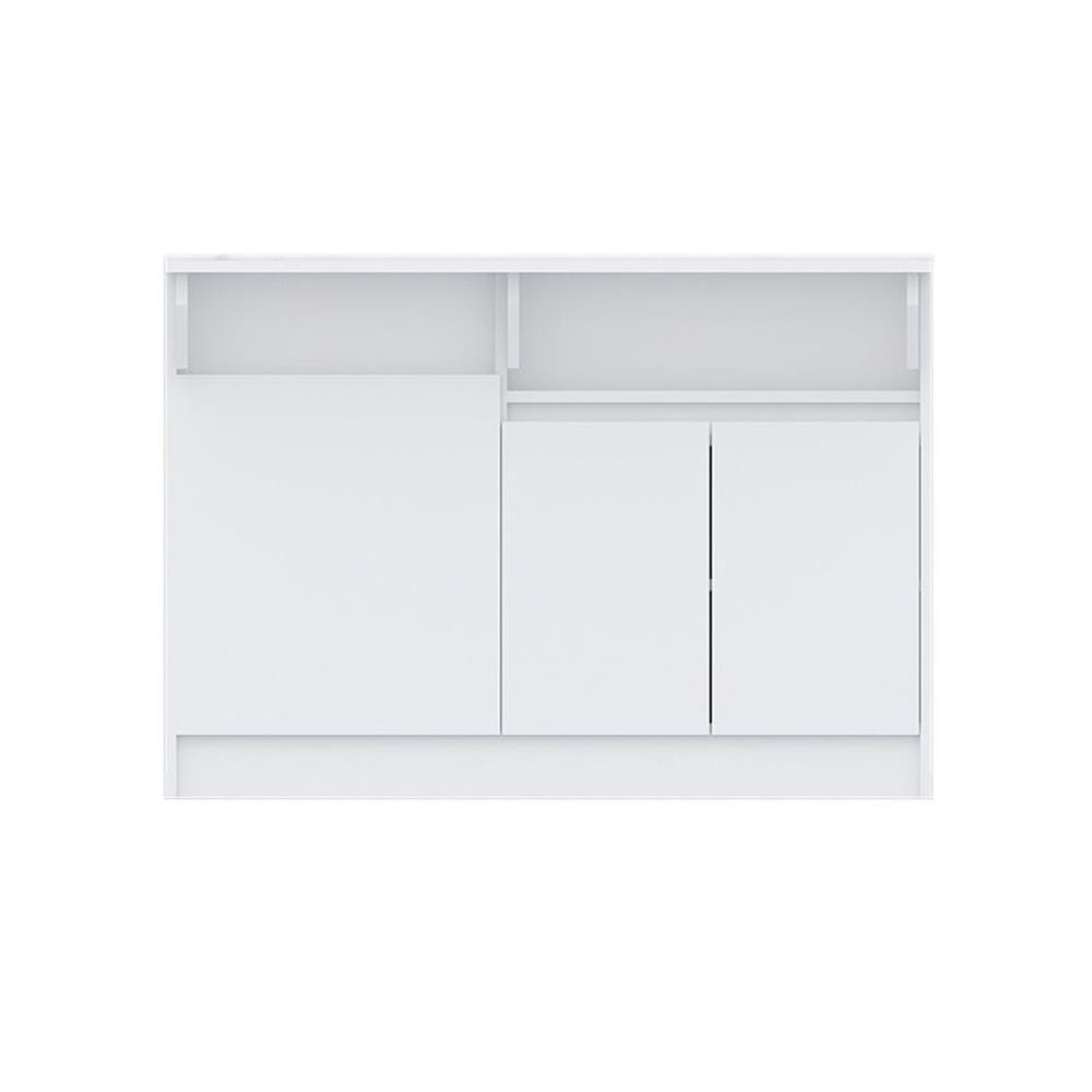 ตู้เตี้ย SB FURNITURE TEPPAN 19220511 120 ซม. สีขาว