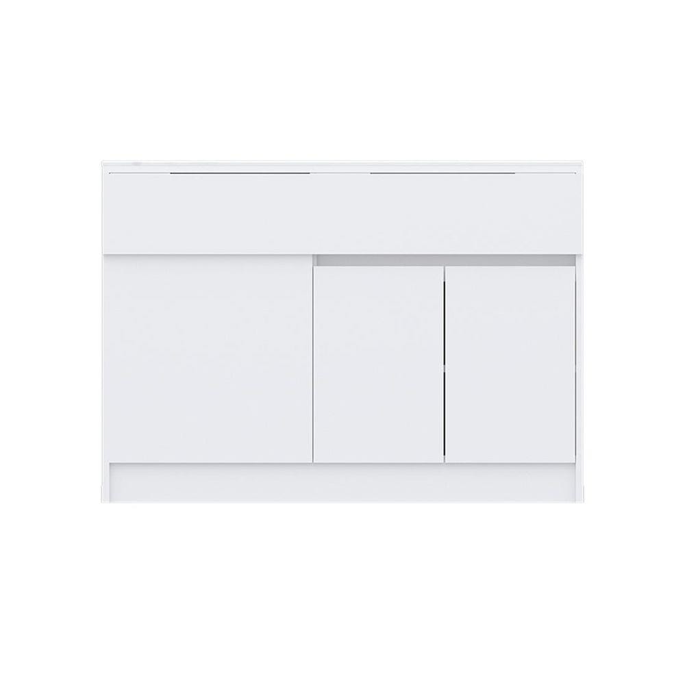ตู้เตี้ย SB FURNITURE TEPPAN 19220511 120 ซม. สีขาว