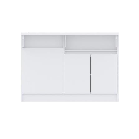 ตู้เตี้ย SB FURNITURE TEPPAN 19220511 120 ซม. สีขาว_1