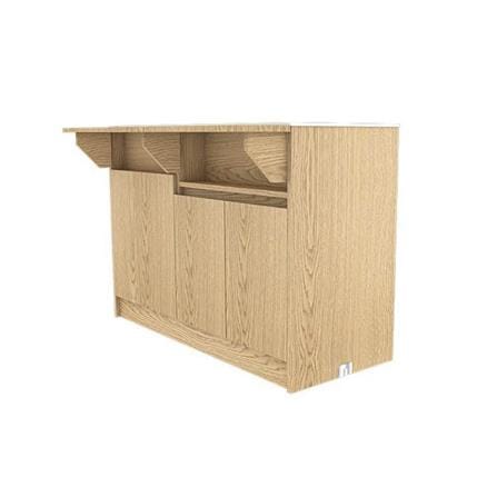 ตู้เตี้ย SB FURNITURE TEPPAN 19220510 120 ซม. สีไม้อ่อน_0
