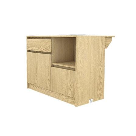 ตู้เตี้ย SB FURNITURE TEPPAN 19220510 120 ซม. สีไม้อ่อน_3
