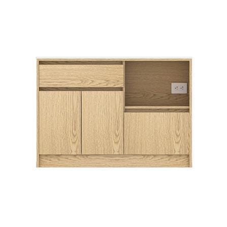 ตู้เตี้ย SB FURNITURE TEPPAN 19220510 120 ซม. สีไม้อ่อน_4