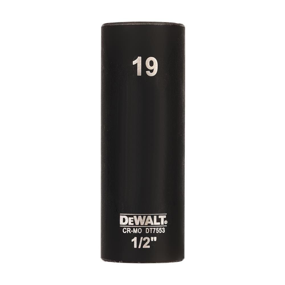 ลูกบ็อกซ์ยาว DEWALT DT7553-QZ 1/2 นิ้ว 19 มม.