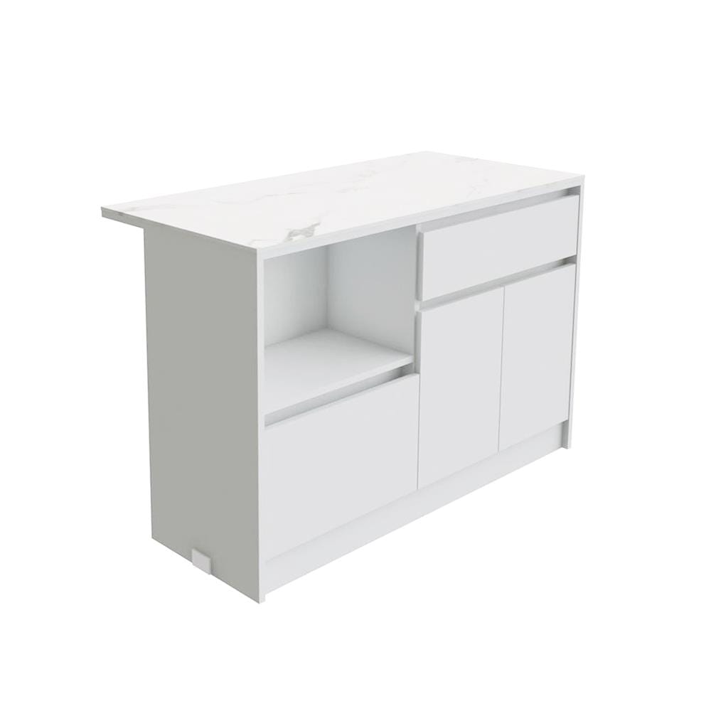 ตู้เตี้ย SB FURNITURE SO-BA 19220509 120 ซม. สีขาว