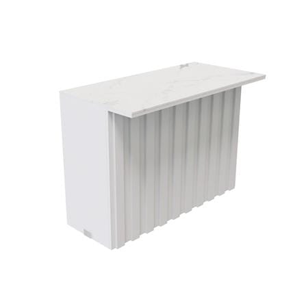 ตู้เตี้ย SB FURNITURE SO-BA 19220509 120 ซม. สีขาว