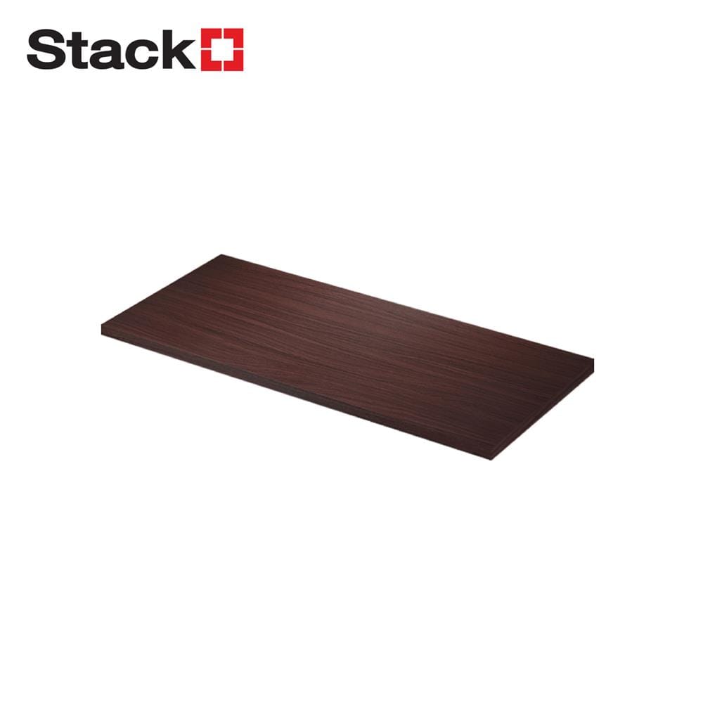 แผ่นชั้นไม้เมลามีน STACKO 60x30x1.6 ซม. สีวินเทจ ทีค