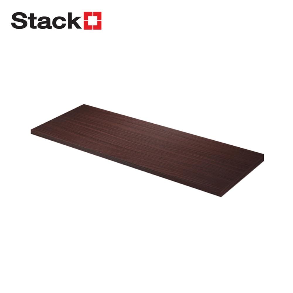 แผ่นชั้นไม้เมลามีน STACKO 80x30x1.6 ซม. สีวินเทจ ทีค
