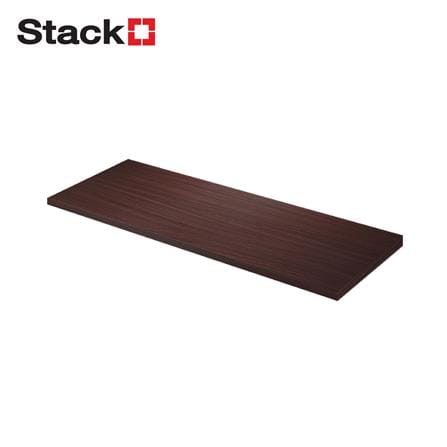 แผ่นชั้นไม้เมลามีน STACKO 80x30x1.6 ซม. สีวินเทจ ทีค_0
