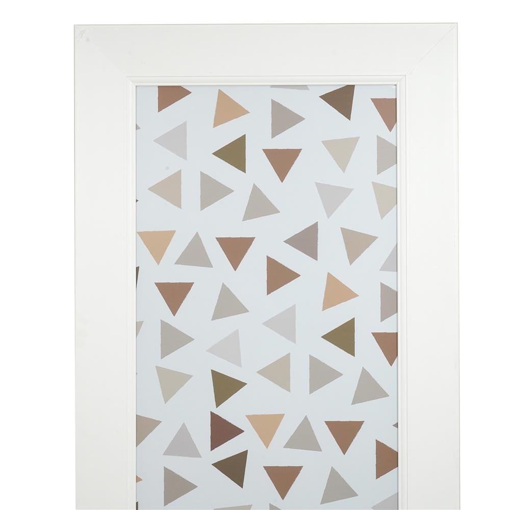 ประตูห้องน้ำ UPVC AZLE PYRAMID 70x200 ซม. สีขาว พร้อมวงกบ ไม่เจาะลูกบิด