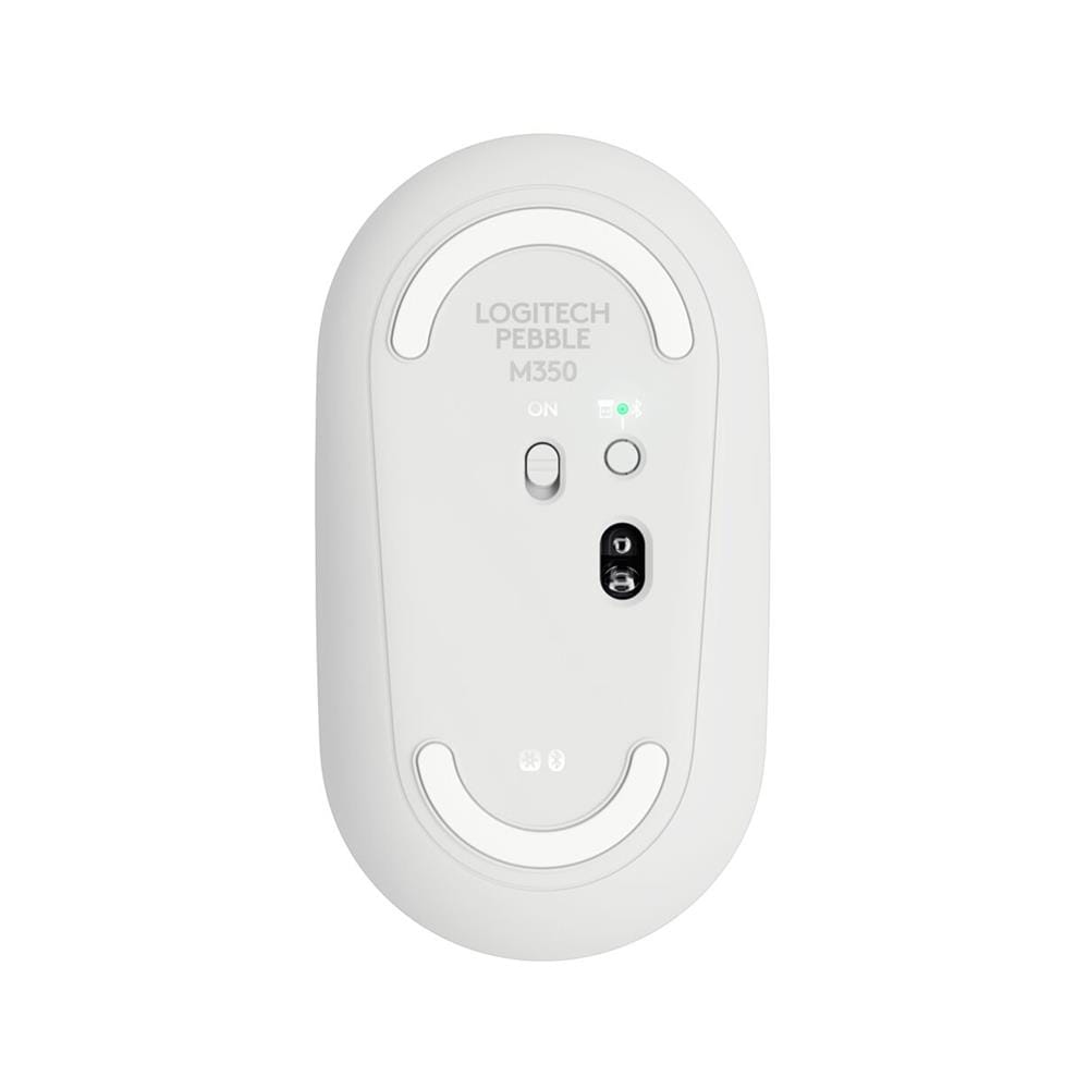 เมาส์ไร้สาย LOGITECH M350S สีขาว