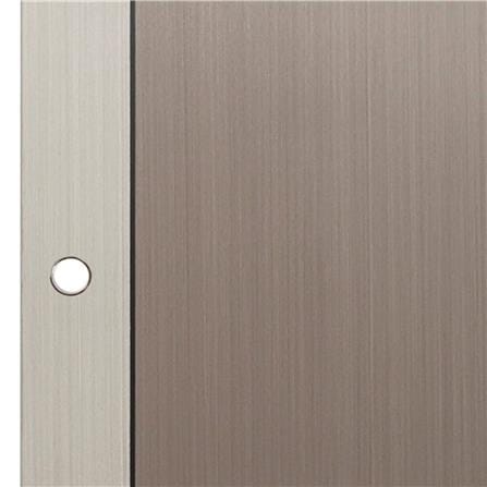 ประตูภายใน UPVC AZLE L0A-G2C 80X200 ซม. สี ASH/STONE GREY เจาะลูกบิด_2
