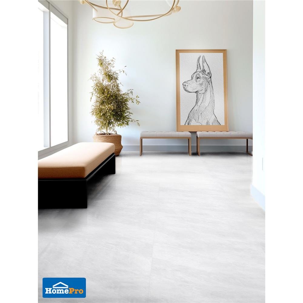 กระเบื้องพื้นพอร์ซเลน 60x120 ซม. TARA อัลเบิร์ต เทาอ่อน A 2.16 ตร.ม.
