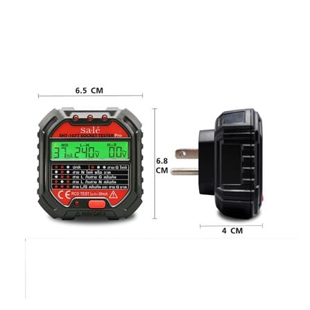 เครื่องตรวจเช็กเต้ารับไฟฟ้า SALE SHT-107T_3