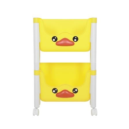ชั้นวาง 2 ชั้น STACKO KID DUCK 38x25x56 ซม. สีเหลือง_2