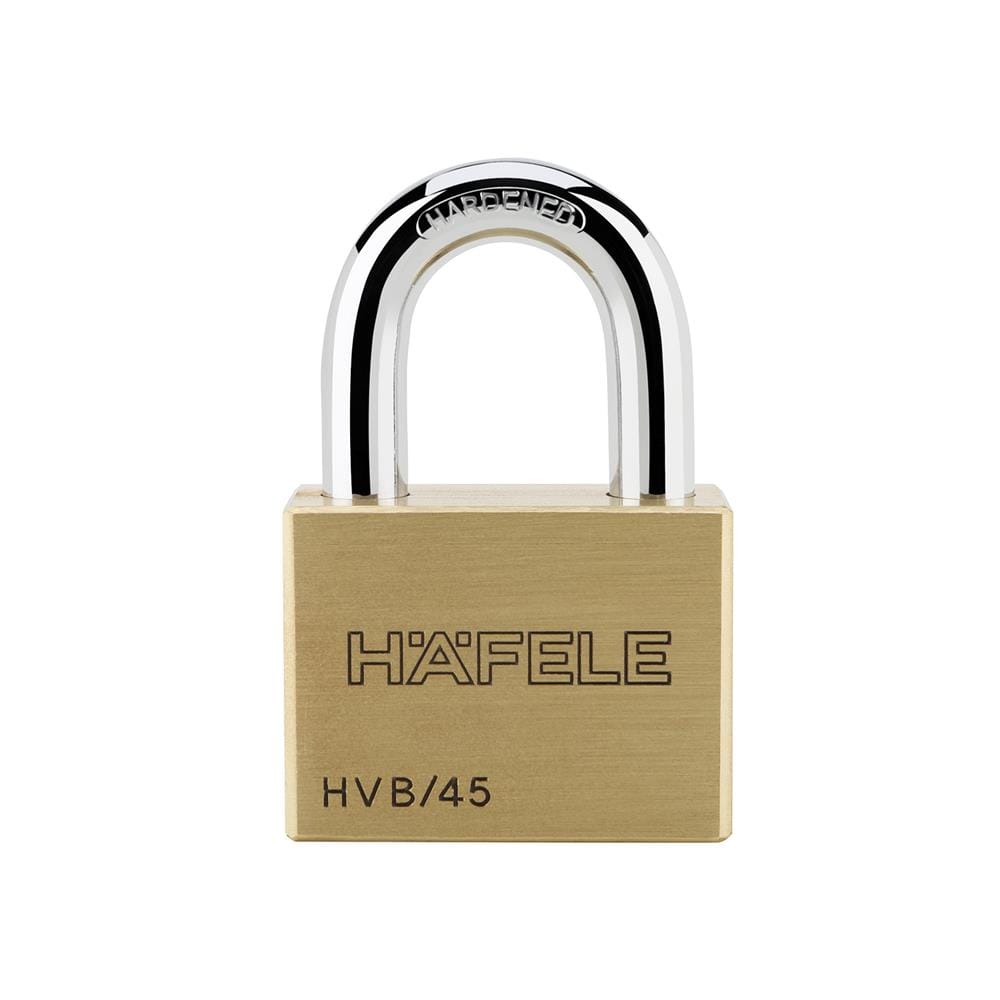 กุญแจมาสเตอร์คีย์ HAFELE 482.01.988 45 มม. สีทองเหลือง 5 ตัว/ชุด