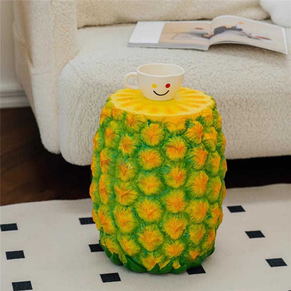 โต๊ะข้าง MY DOLLS HOUSE FANCYPINEAPPLE สีเขียว/เหลือง_2
