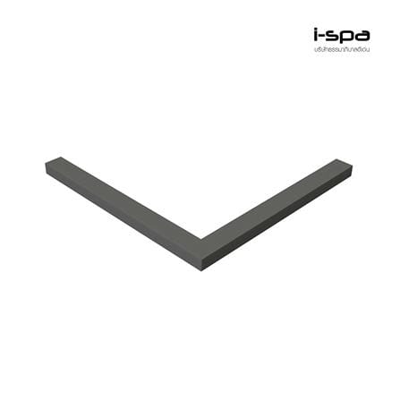 ธรณีเทียม I-SPA I-ST-SQU90-BK 90X90 ซม. สีดำ_0