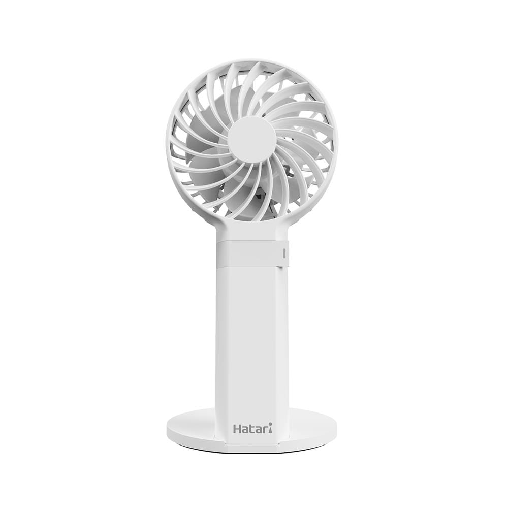 พัดลมพกพา 2.5 นิ้ว HATARI HANDY WIND MAX สีขาว