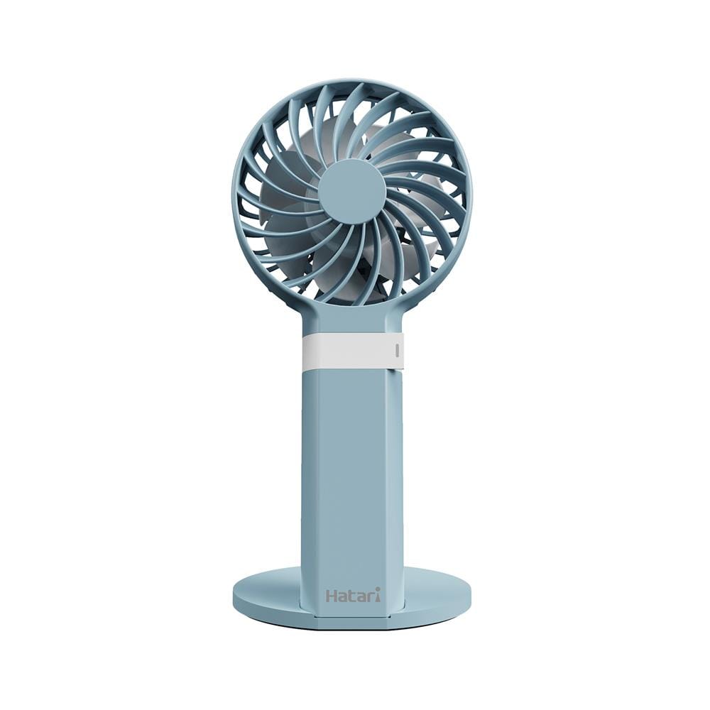 พัดลมพกพา 2.5 นิ้ว HATARI HANDY WIND MAX สีฟ้า