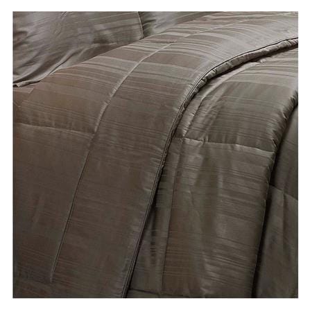 ชุดผ้าปูที่นอน 5 ฟุต 5 ชิ้น JESSICA STRIPE 20075-STONE GRAY_1