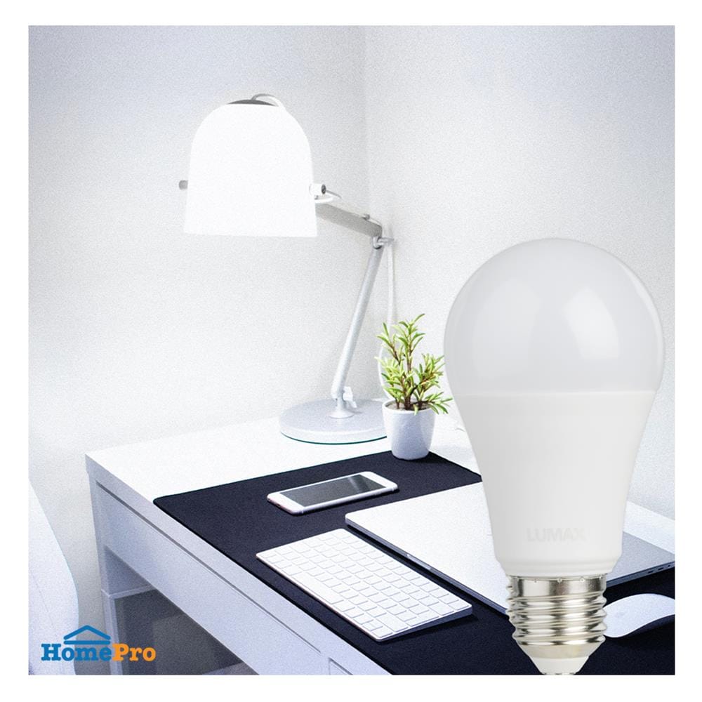 หลอด LED LUMAX ECO PLUS 12 วัตต์ DAYLIGHT E27 แพ็ก 4 ชิ้น