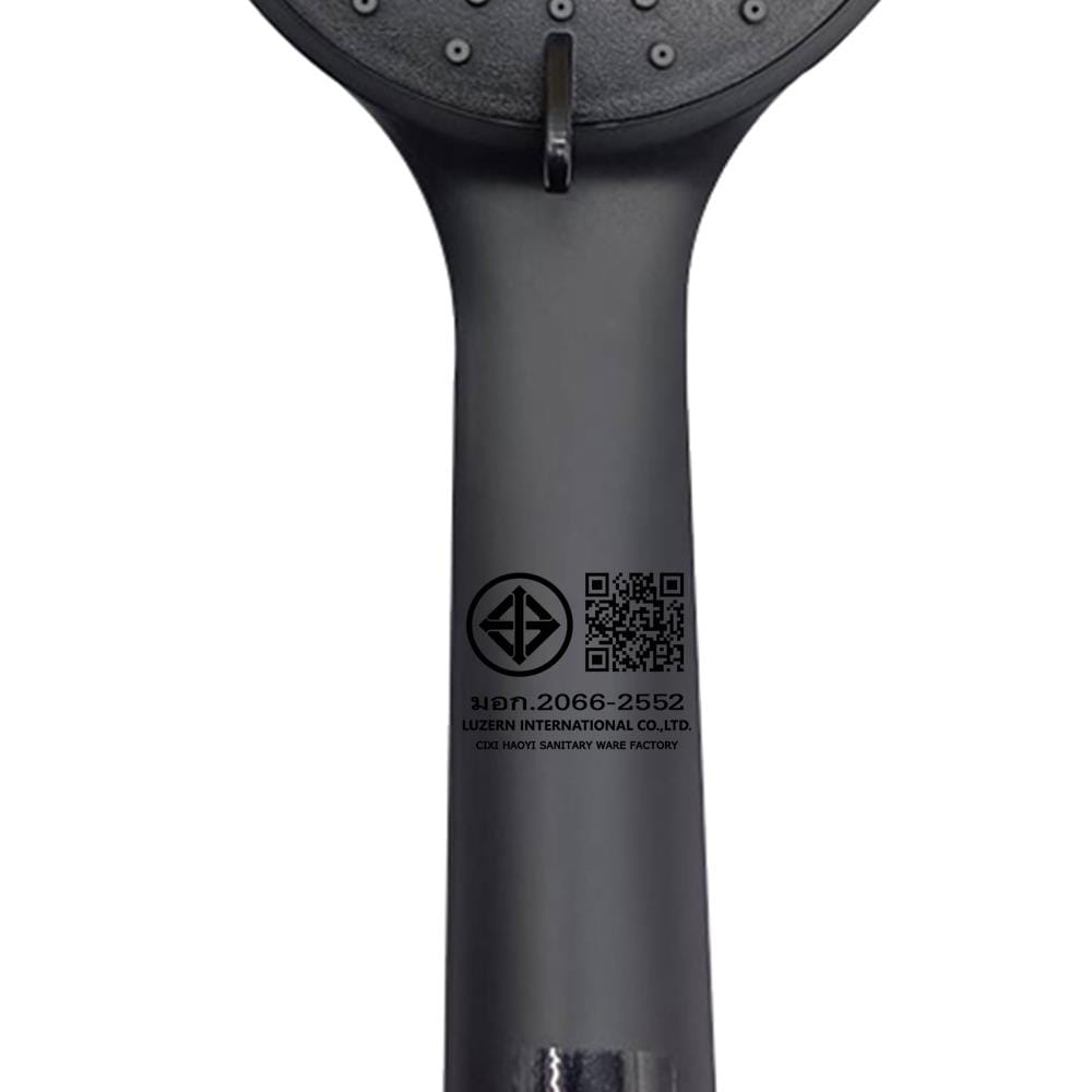 ฝักบัว RAIN SHOWER LUZERN T-9200BK สีดำ