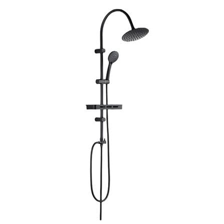 ฝักบัว RAIN SHOWER LUZERN T-9200BK สีดำ_0