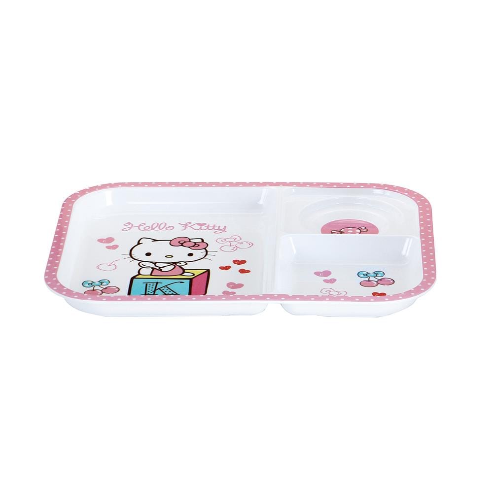 ถาดหลุมเมลามีน 10.5 นิ้ว SUPERWARE KITTY CHERRY