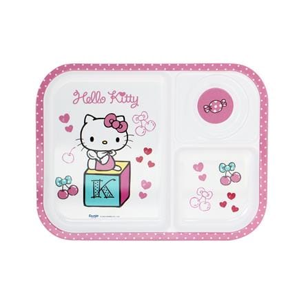 ถาดหลุมเมลามีน 10.5 นิ้ว SUPERWARE KITTY CHERRY_0