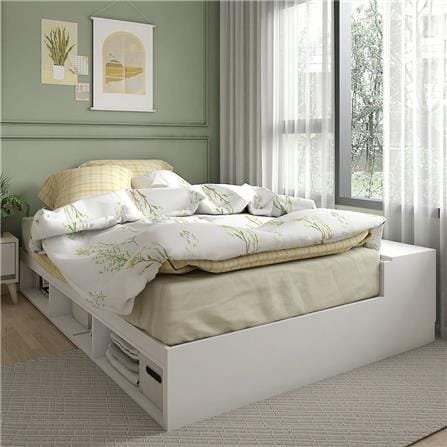 เตียง 3.5 ฟุต KONCEPT FANTASY 19209405 สีขาว_1