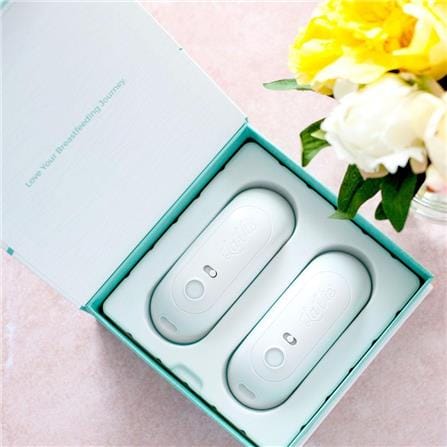 อุปกรณ์นวดอุ่นกระตุ้นน้ำนม LAVIE สีเขียวฟ้า_5
