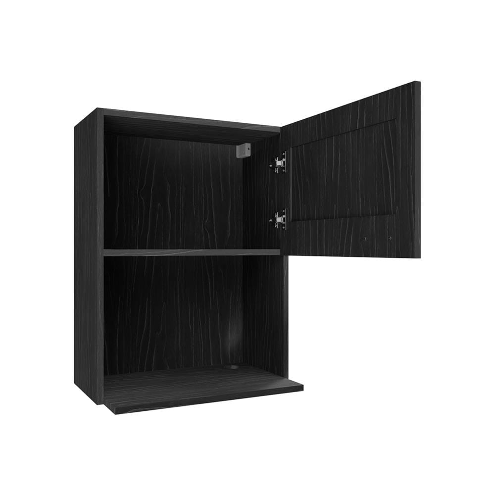 ตู้แขวนไมโครเวฟ JUPITER GLORY OAK 60x80 ซม. สีดำ