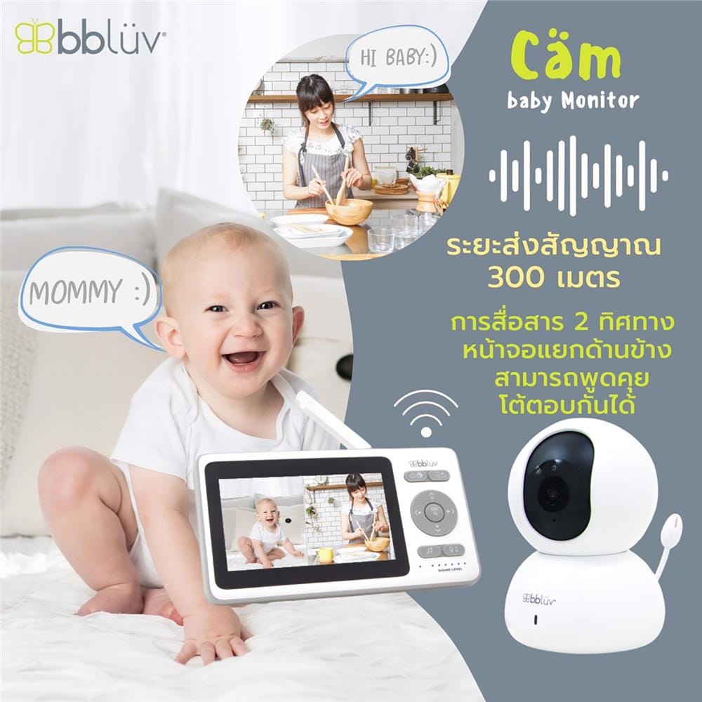 เบบี้มอนิเตอร์ BBLUV CAM_3