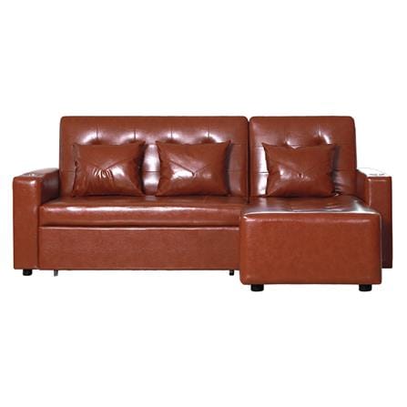 โซฟาเบด AS FURNITURE ALICE LBWB21 สีน้ำตาลอ่อน_0