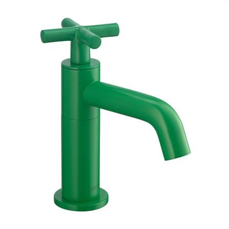 ก๊อกอ่างล้างหน้าเดี่ยว COTTO CT1262C51N(GN)(HM) สีเขียว_0