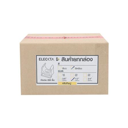 คลิปก้ามปู ELECKTA 1/2 นิ้ว สีเหลือง แพ็ก 200 ชิ้น_3